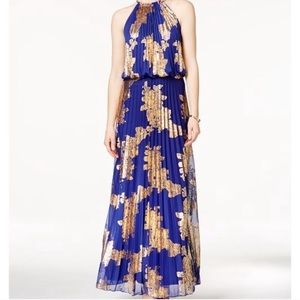 GORGEOUS MSK royal blue gown